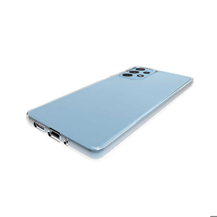 Galaxy A53 5G Uyumlu Zore Süper Silikon Kapak-Renksiz