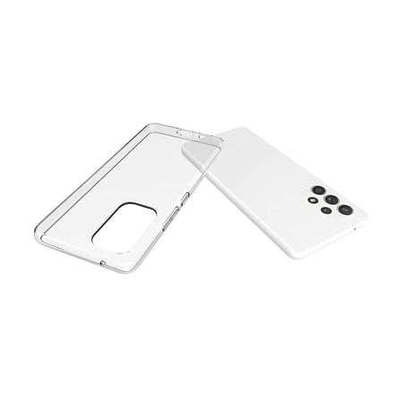 Galaxy A73 Kılıf Kamera Korumalı Şeffaf Kalın Üstün Koruma Silikon Novatech