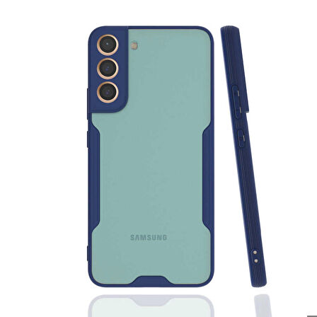Galaxy S22 Plus Uyumlu Zore Parfe Kapak-Lacivert