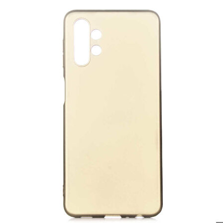 Galaxy A13 4G Uyumlu Zore Premier Silikon Kapak-Gold