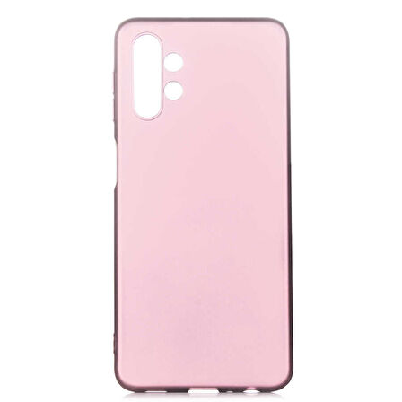 Galaxy A13 4G Uyumlu Zore Premier Silikon Kapak-Rose Gold