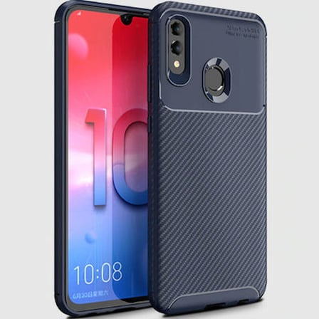 Lexroo Huawei P Smart 2019 Kılıf Lexroo Negro Silikon Kapak - Siyah