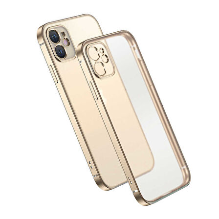 iPhone 11 Uyumlu Zore Mat Gbox Kılıf-Gümüş