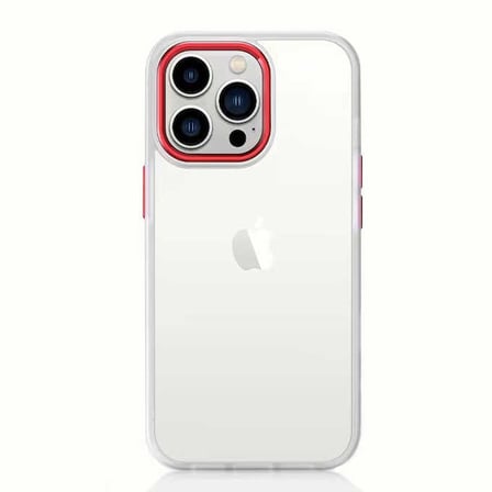 iPhone 12 Pro Max Kılıf Şeffaf Arka Yüz Kamera Yükseltili Silikon Mobilteam