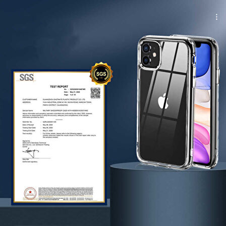 iPhone 11 Uyumlu Zore Forst Kılıf-Renksiz