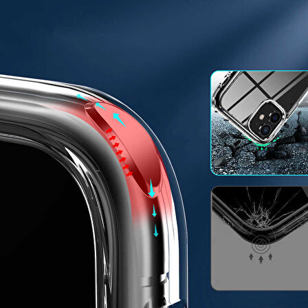 iPhone 11 Uyumlu Zore Forst Kılıf-Renksiz