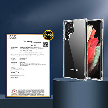 Galaxy S22 Ultra Uyumlu Zore Forst Kapak-Renksiz