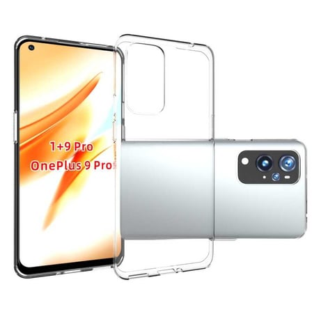 One Plus 9 Pro Kılıf Kamera Korumalı Şeffaf Kalın Üstün Koruma Silikon Pazarplus