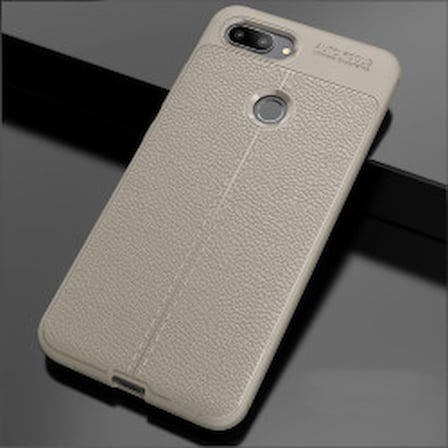 Lexroo Xiaomi Mi 8 Lite Kılıf Lexroo Niss Silikon Kapak - Gri