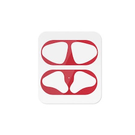 Lexroo Airpod Kir Önleyici Sticker - Kırmızı