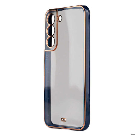 Galaxy S22 Plus Uyumlu Zore Voit Clear Kapak-Lacivert