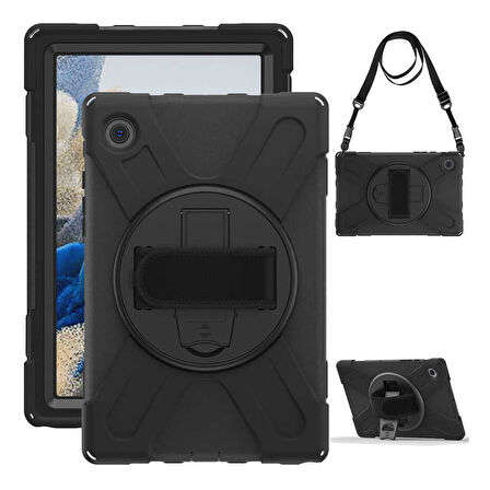 Galaxy Tab A8 10.5 SM-X200 (2021) ​ALT Defender Tablet Silikon - Siyah