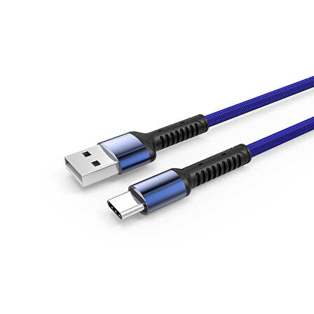 Zore LS63 100CM Hasir Type-C Usb Kablo