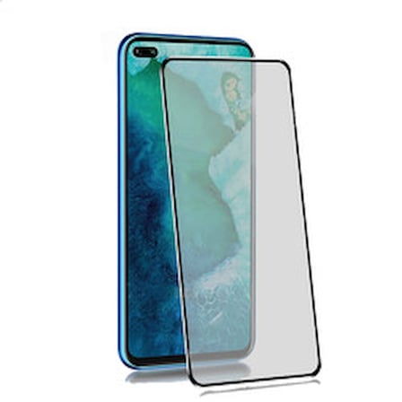 Lexroo Oppo Reno 4 Lite Mat Seramik Ekran Koruyucu - Siyah