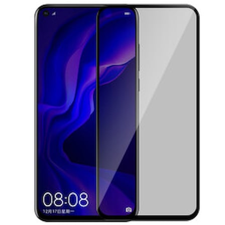 Lexroo One Plus Nord N10 5G 5D Privacy Cam Ekran Koruyucu - Siyah