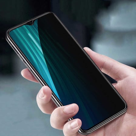 Vivo Y20 Uyumlu Davin 5D Privacy Cam Zore Ekran Koruyucu