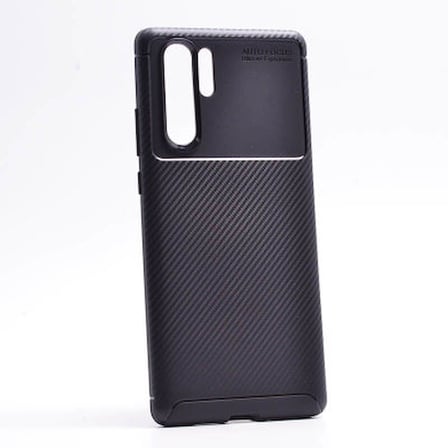 Lexroo Huawei P30 Pro Kılıf Lexroo Negro Silikon Kapak - Siyah