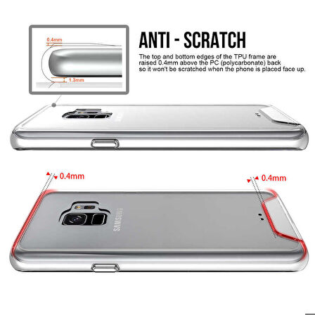 Galaxy S9 Uyumlu Zore Gard Silikon-Renksiz