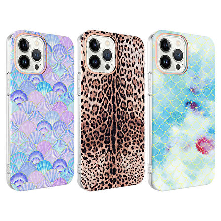 iPhone 13 Pro Uyumlu Zore Bella Kılıf-Lila