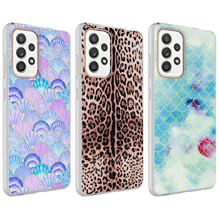 Galaxy A72 Uyumlu Zore Bella Kapak-Mavi