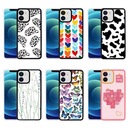 iPhone 12 Uyumlu MKST M-Fit Desenli Kılıf-Hat No5
