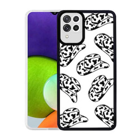 Lexroo Galaxy M32 M-Fit Desenli Silikon İnce Kılıf - Hat