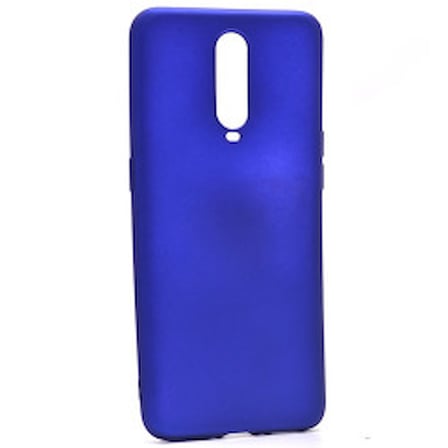 Lexroo Oppo RX17 Pro Kılıf Lexroo Premier Silikon Kapak - Saks Mavi