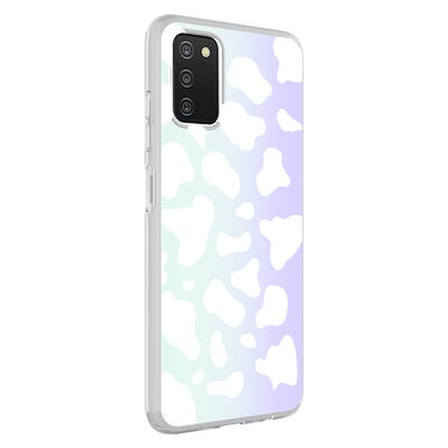 Lexroo Galaxy A03S M-Blue Desenli Silikon İnce Kılıf - Zebra