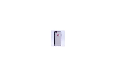 Lexroo Apple iPhone 6 Kılıf Lexroo Arkası Parlak 360 Silikon - Beyaz-Siyah