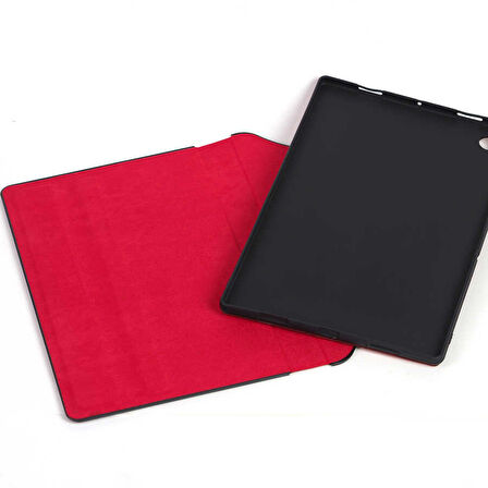 Galaxy Tab A8 10.5 SM-X200 (2021)  Uyumlu ​HLP Fest Dönebilen Standlı Kılıf-Lacivert