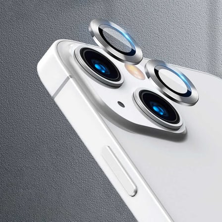 iPhone 13 Kamera Lens Koruyucu Metal Tam Uyumlu Premium OMSY