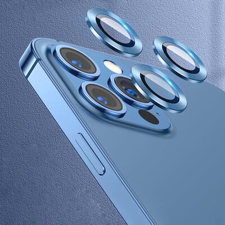 Lexroo iPhone 13 Pro Kamera Lens Koruyucu - Siyah