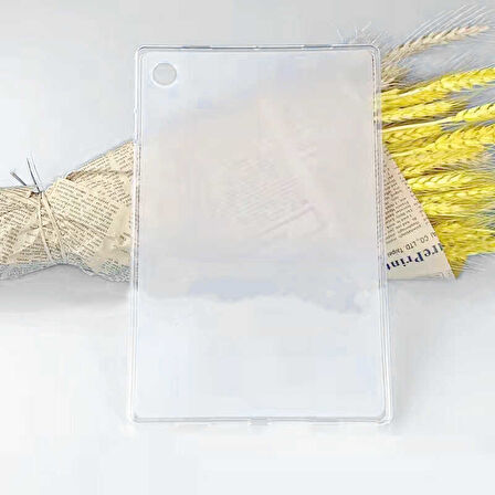 Galaxy Tab A8 10.5 SM-X200 (2021) Kılıf  Uyumlu ​ALT Tablet Süper Silikon Kapak-Renksiz