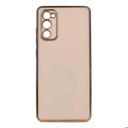 Galaxy A03S Uyumlu Zore Bark Kapak-Rose Gold
