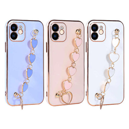 iPhone 11 Uyumlu Zore Kalbim Kapak-Beyaz
