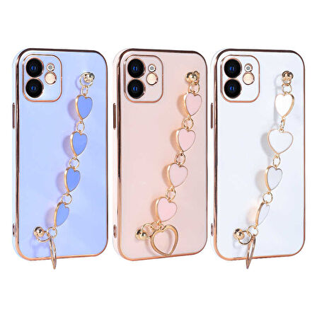 iPhone 11 Uyumlu Zore Kalbim Kılıf-Beyaz