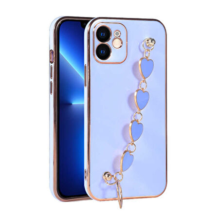 iPhone 11 Uyumlu Zore Kalbim Kılıf-Lila