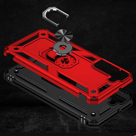 Galaxy S22 Plus Uyumlu Zore Vega Kapak-Gri