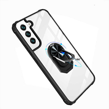 Galaxy S22 Plus Uyumlu Zore Mola Kılıf-Siyah