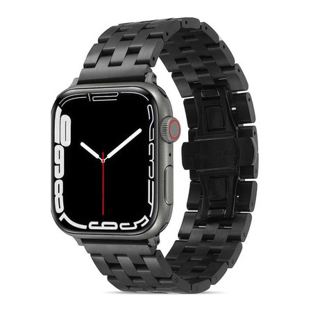 Watch 38mm Uyumlu KRD-20 Metal Zore Kordon-Siyah