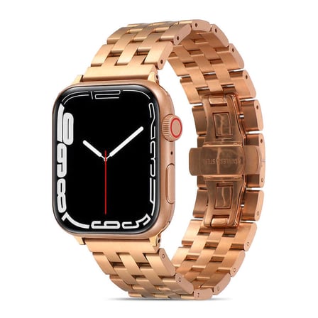 Watch 7 41mm Uyumlu KRD-20 Metal Zore Kordon-Gümüş