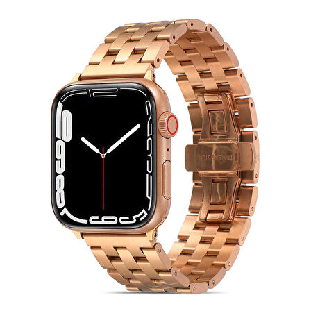 Watch 7 41mm Uyumlu KRD-20 Metal Zore Kordon-Gümüş