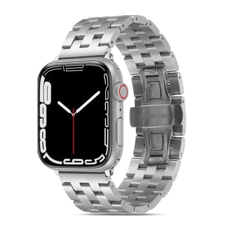 Watch 42mm Uyumlu KRD-20 Metal Zore Kordon-Gümüş