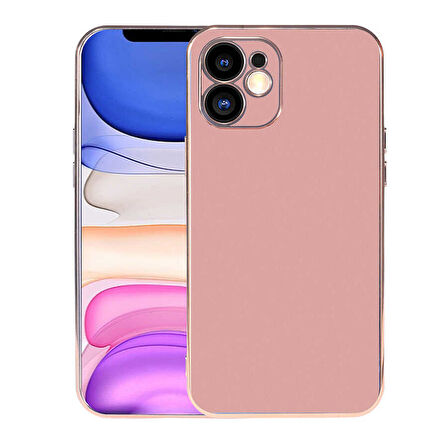 iPhone 11 Uyumlu Zore Viyana Kılıf-Rose Gold