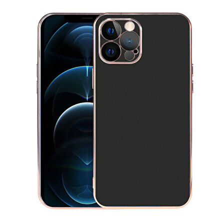 iPhone 12 Pro Uyumlu Zore Viyana Kapak-Siyah