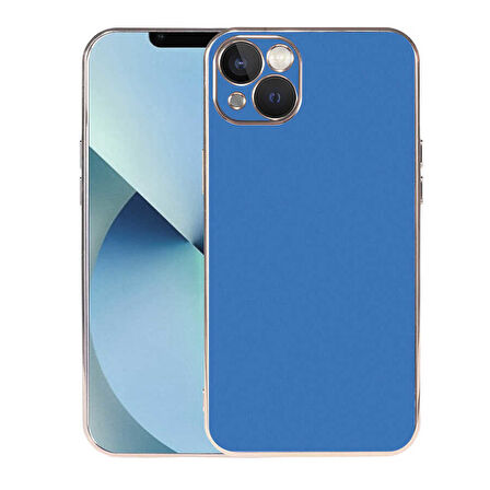 iPhone 13 Uyumlu Zore Viyana Kılıf-Saks Mavi