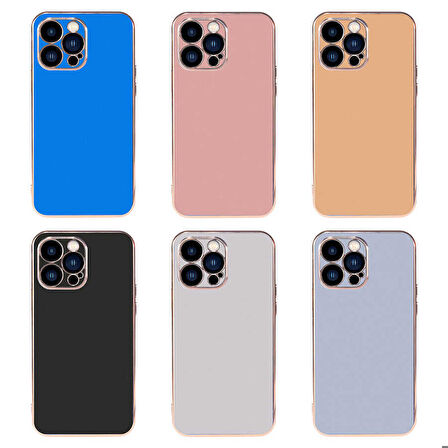 iPhone 13 Pro Uyumlu Zore Viyana Kapak-Rose Gold