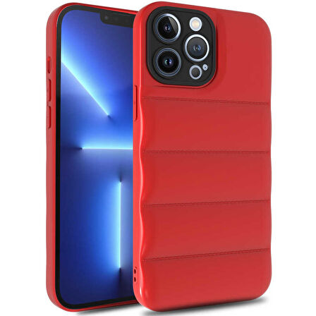 iPhone 12 Pro Uyumlu Zore Kasis Kılıf-Kırmızı