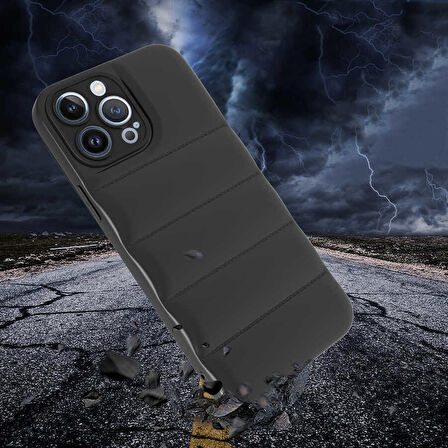 iPhone 12 Pro Max Uyumlu Zore Kasis Kapak-Siyah