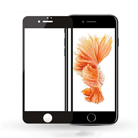 iPhone 8 Plus Uyumlu Davin 5D Cam Zore Ekran Koruyucu